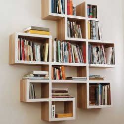 Inspirações de estantes de livros